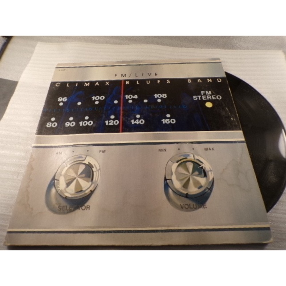 Climax Blues Band FM Live 1973 Sire Records 2LP Vinyl Gatefold Radio Cover